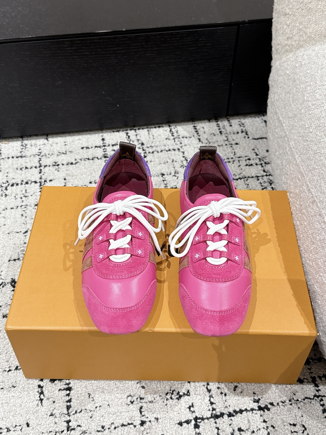 Louis Vuitton Male Sneakers Breathable M-l-s