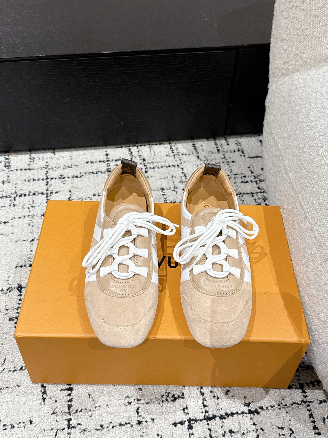 Louis Vuitton Male Sneakers Breathable M-l-s