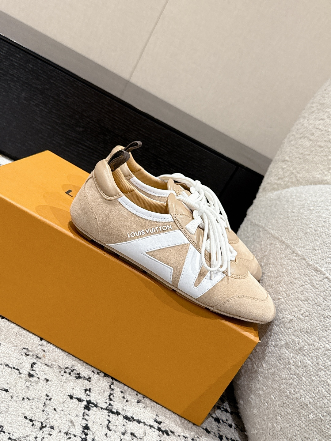 Louis Vuitton Male Sneakers Breathable M-l-s