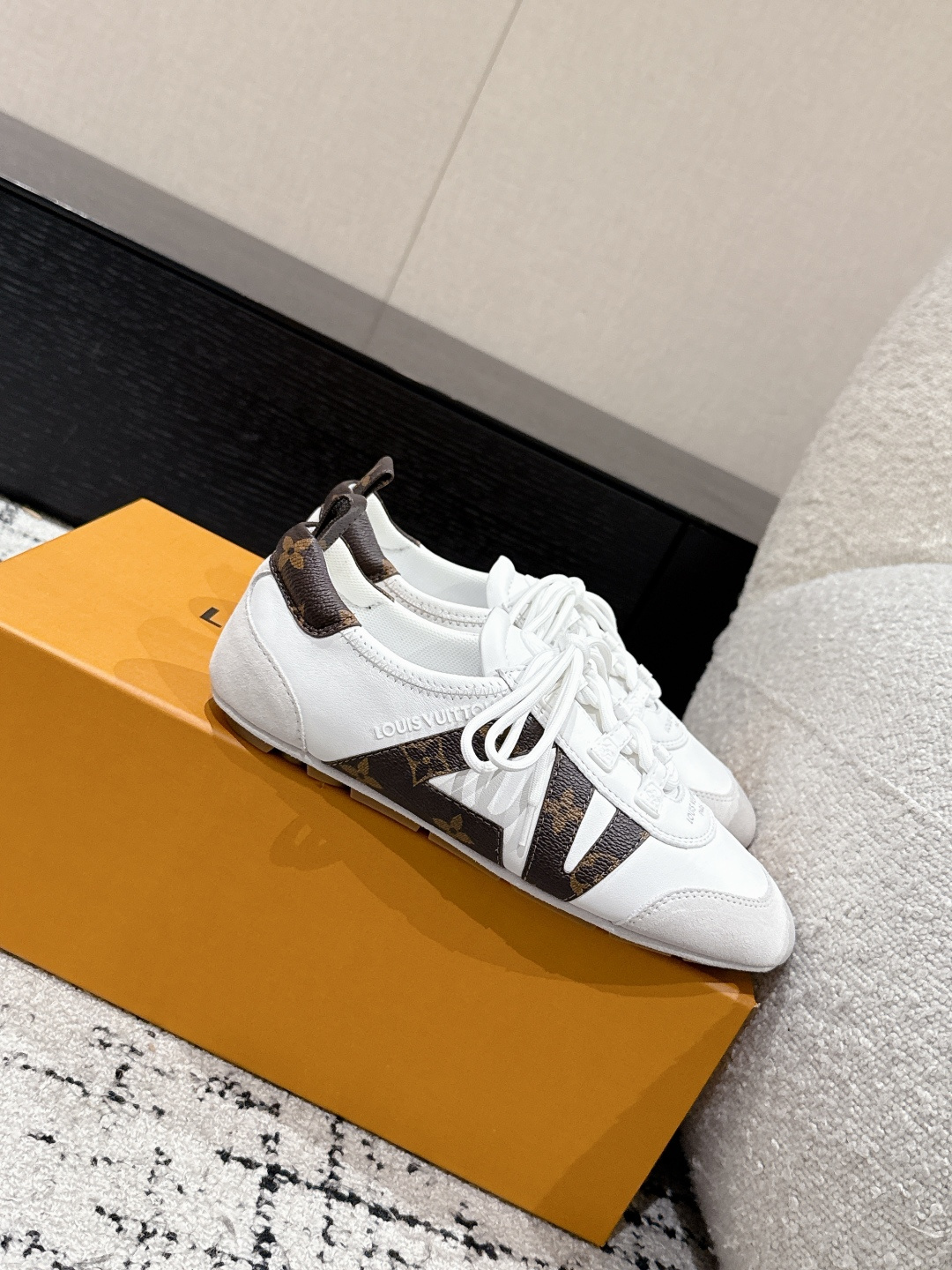 Louis Vuitton Male Sneakers Breathable M-l-s