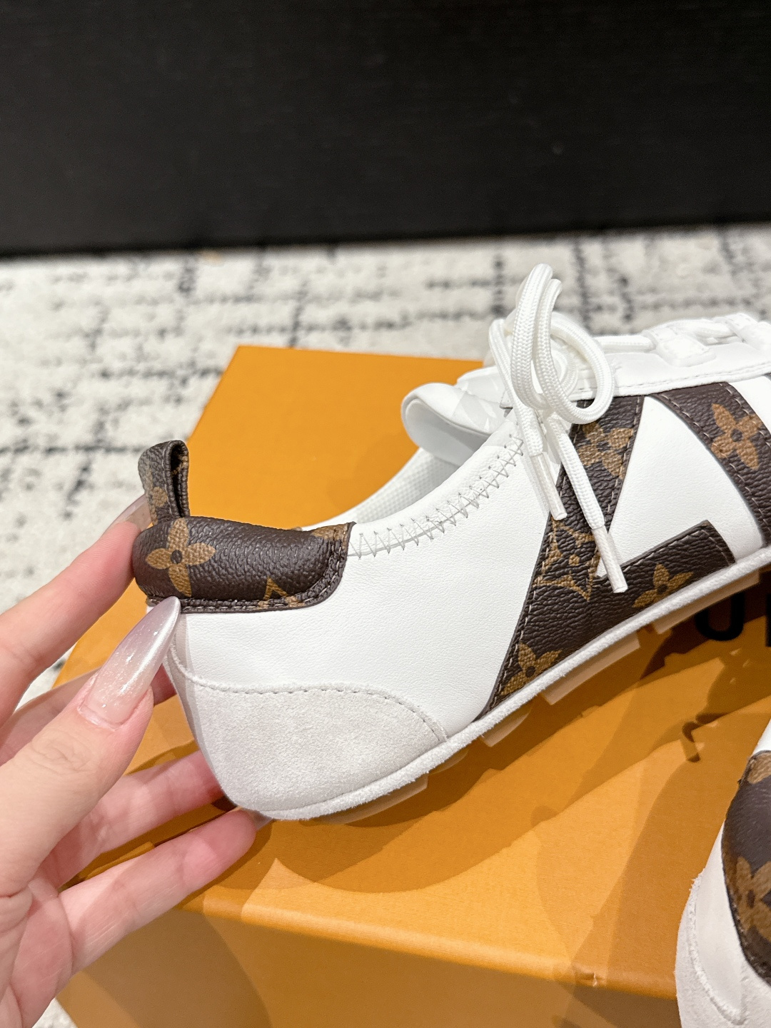 Louis Vuitton Male Sneakers Breathable M-l-s
