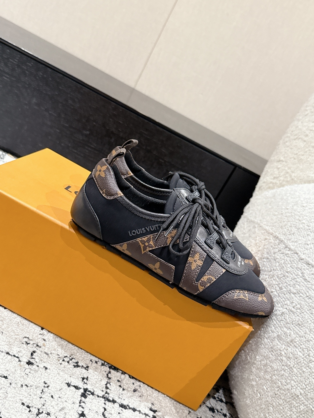 Louis Vuitton Male Sneakers Breathable M-l-s