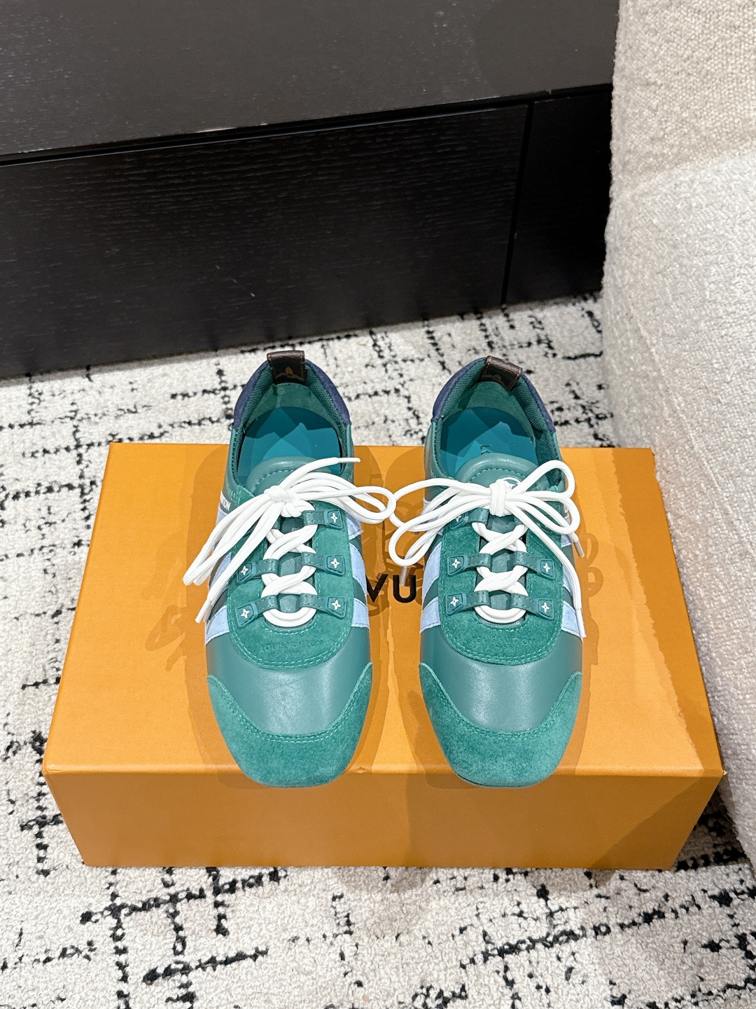 Louis Vuitton Male Sneakers Breathable M-l-s