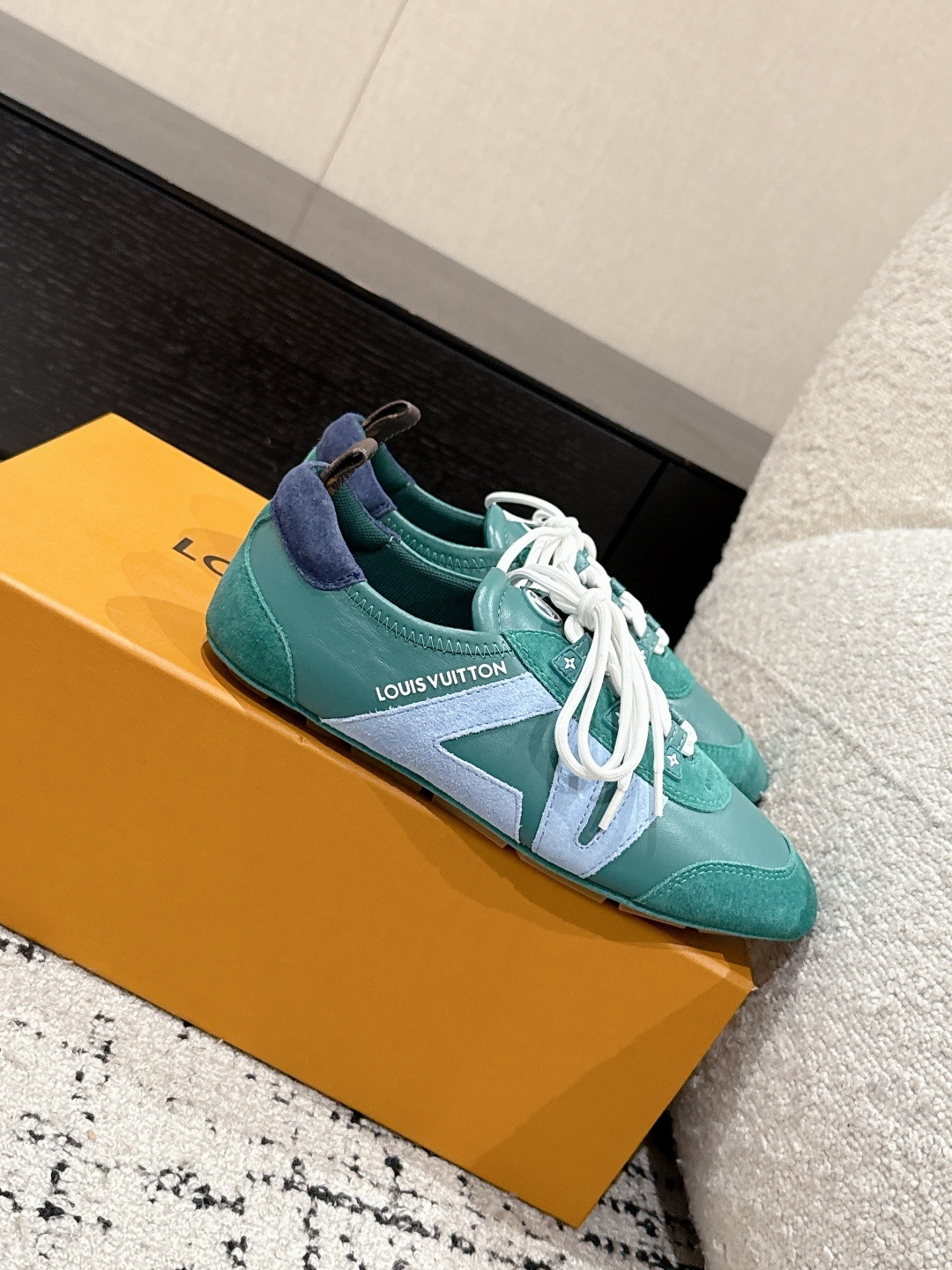 Louis Vuitton Male Sneakers Breathable M-l-s