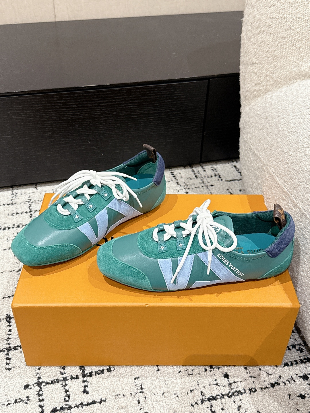 Louis Vuitton Male Sneakers Breathable M-l-s