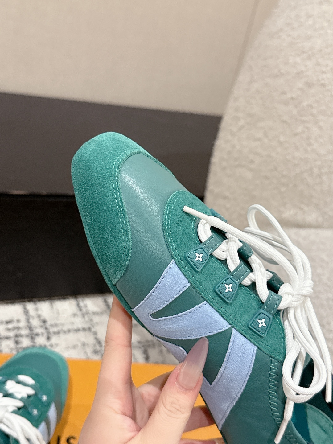 Louis Vuitton Male Sneakers Breathable M-l-s