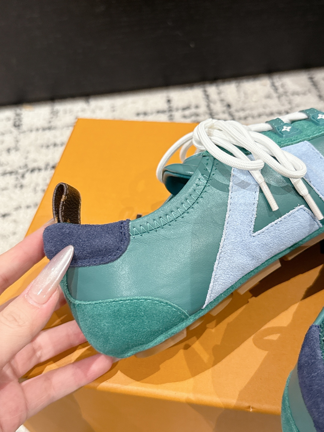 Louis Vuitton Male Sneakers Breathable M-l-s