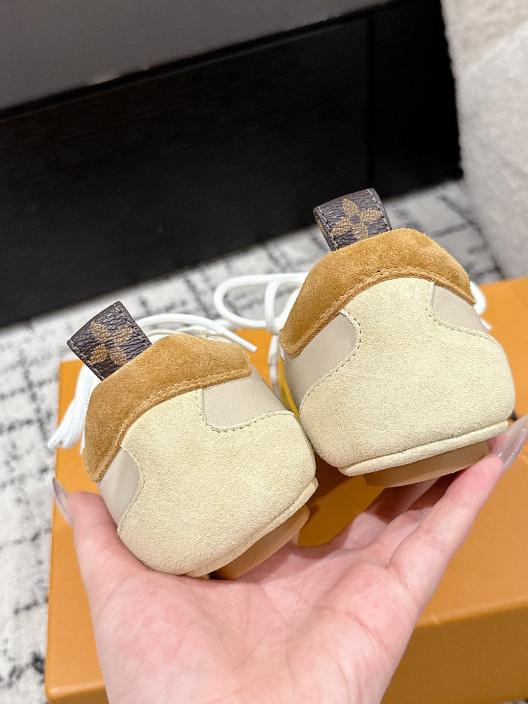 Louis Vuitton Male Sneakers Breathable M-l-s