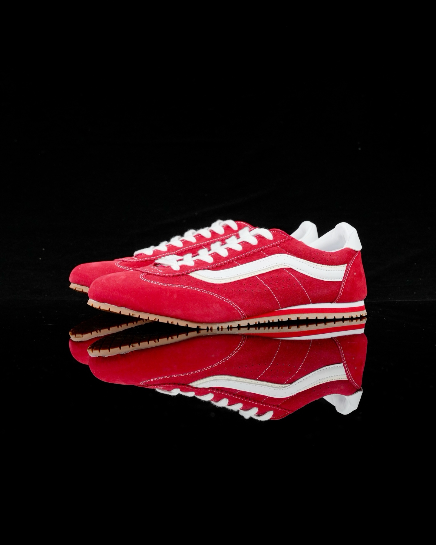 Vans Basic Shoes Red Lightweight L-s