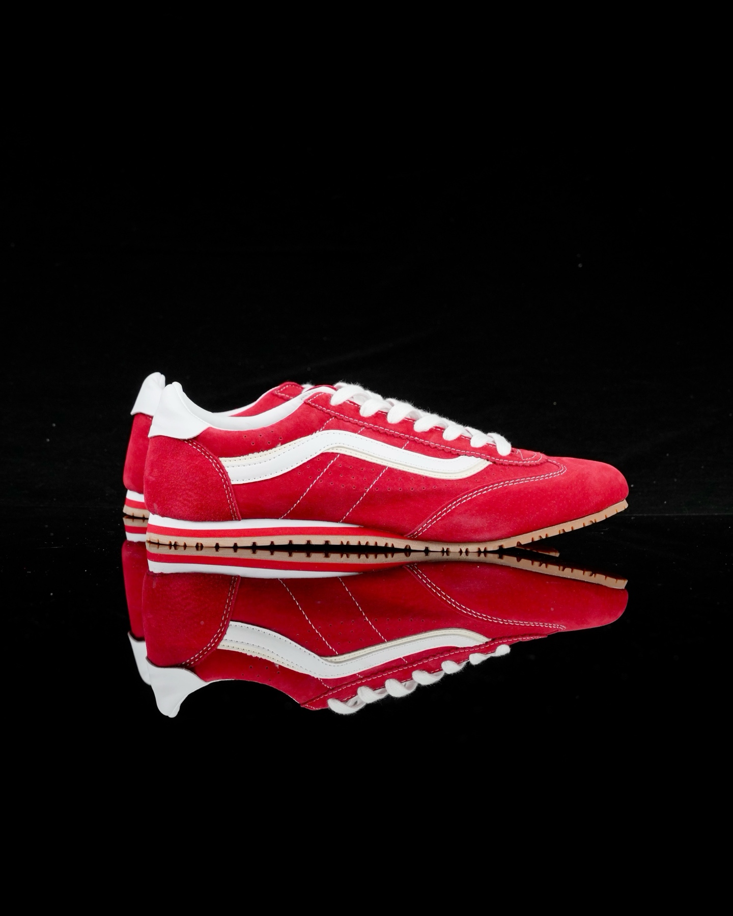 Vans Basic Shoes Red Lightweight L-s