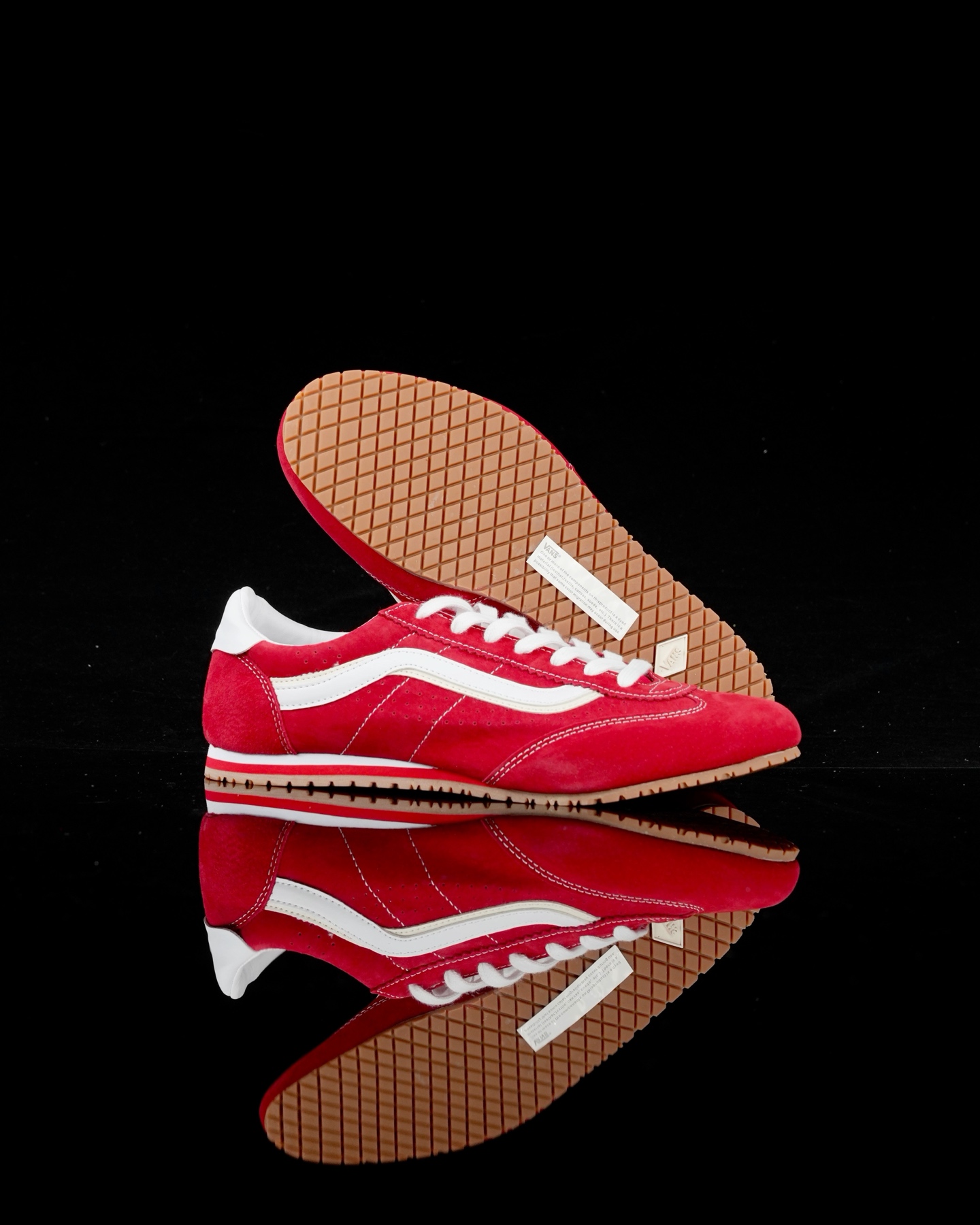 Vans Basic Shoes Red Lightweight L-s