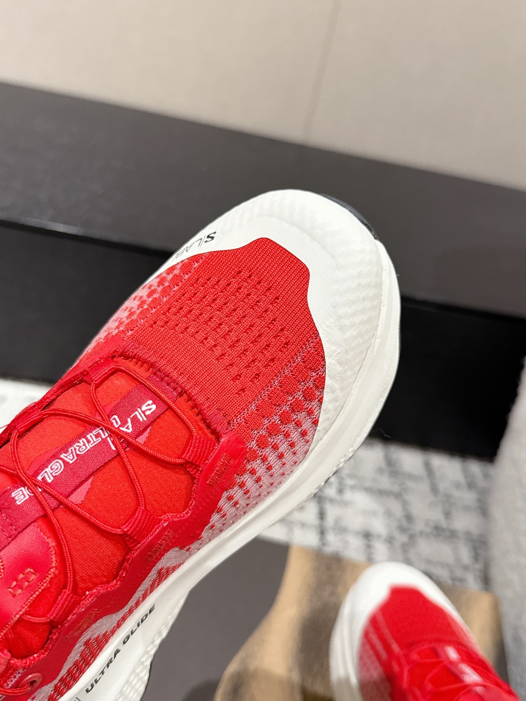 Salomon Male Sneakers Black Breathable M-l-s