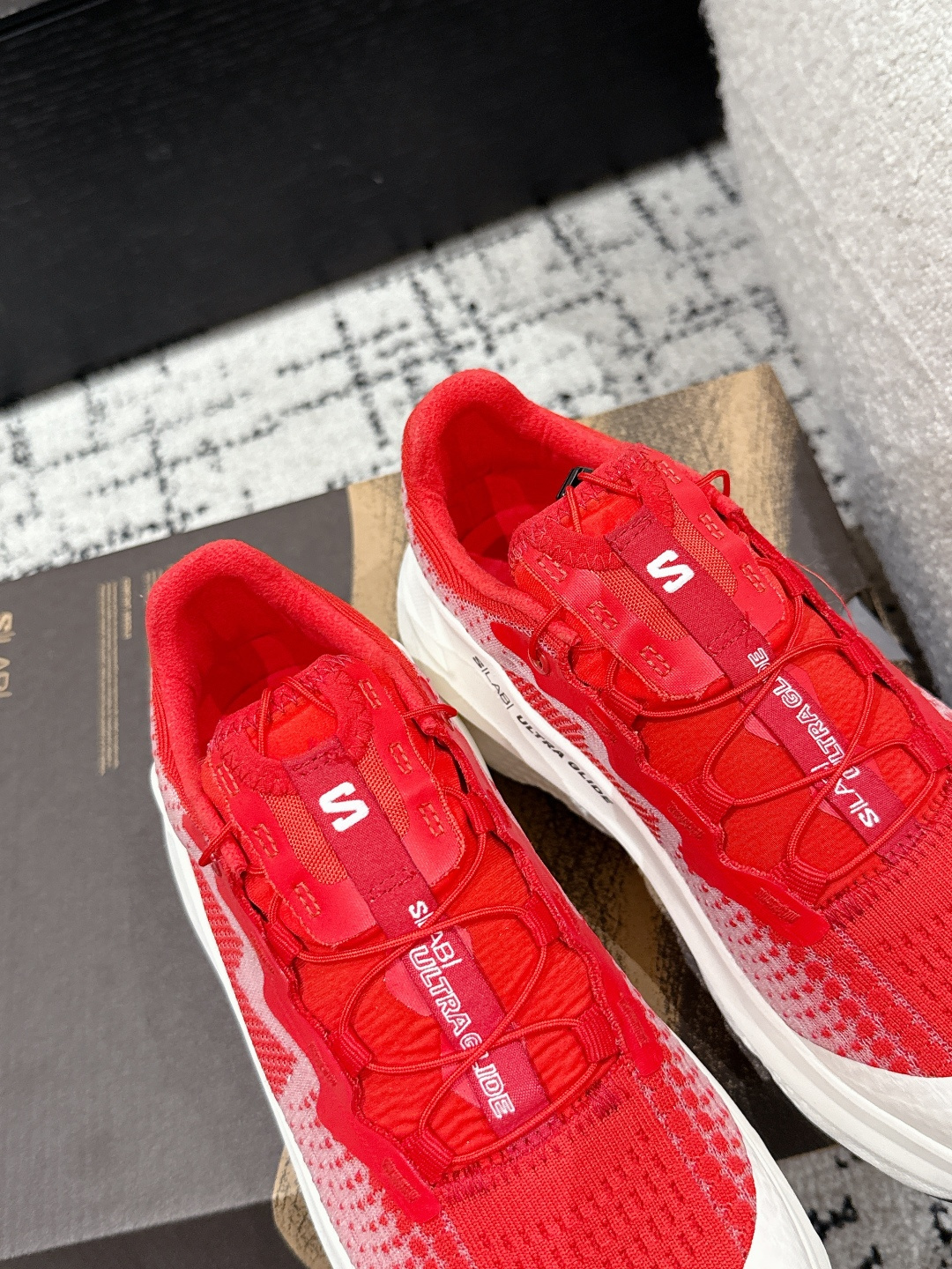 Salomon Male Sneakers Black Breathable M-l-s