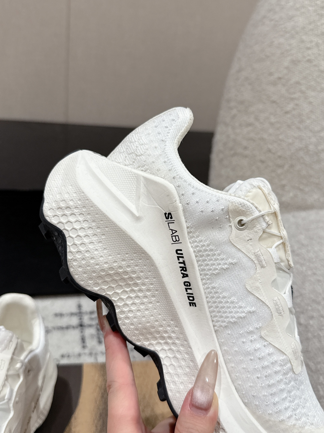 Salomon Male Sneakers Black Breathable M-l-s