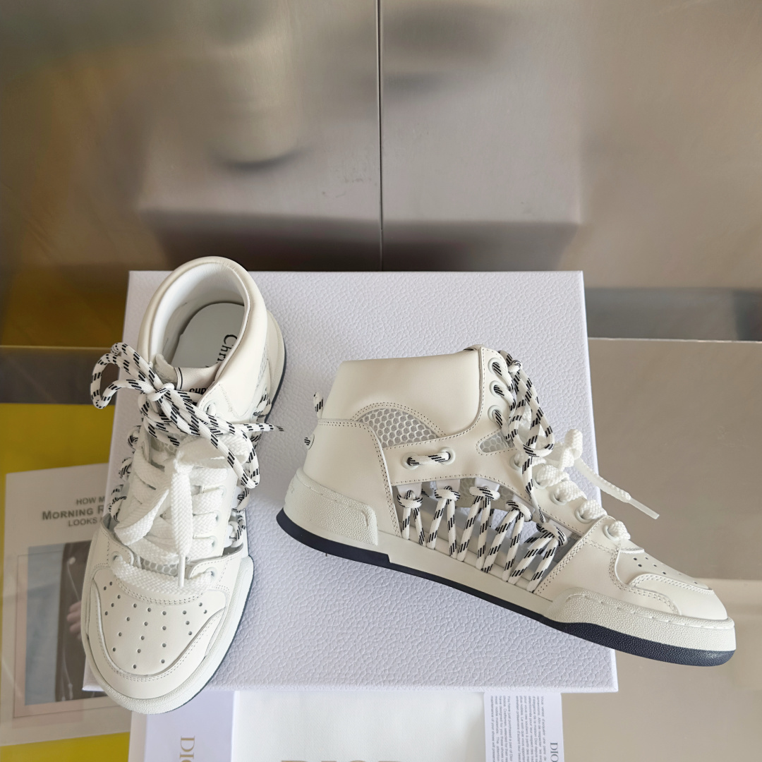 Dior Male Sneakers White M-s