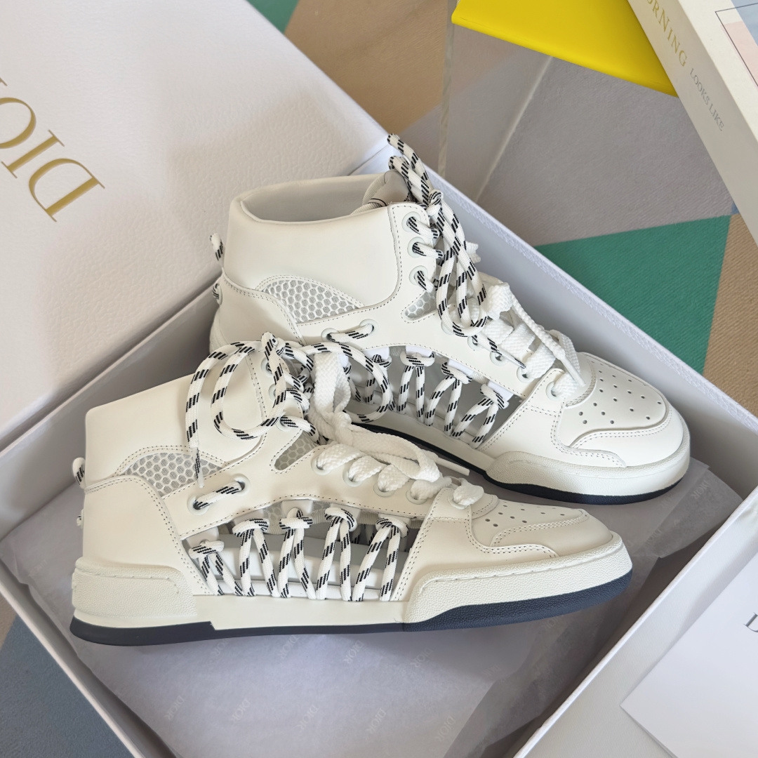 Dior Male Sneakers White M-s