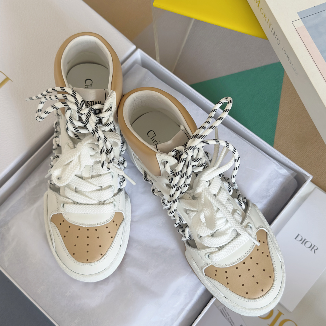 Dior Male Sneakers White M-s