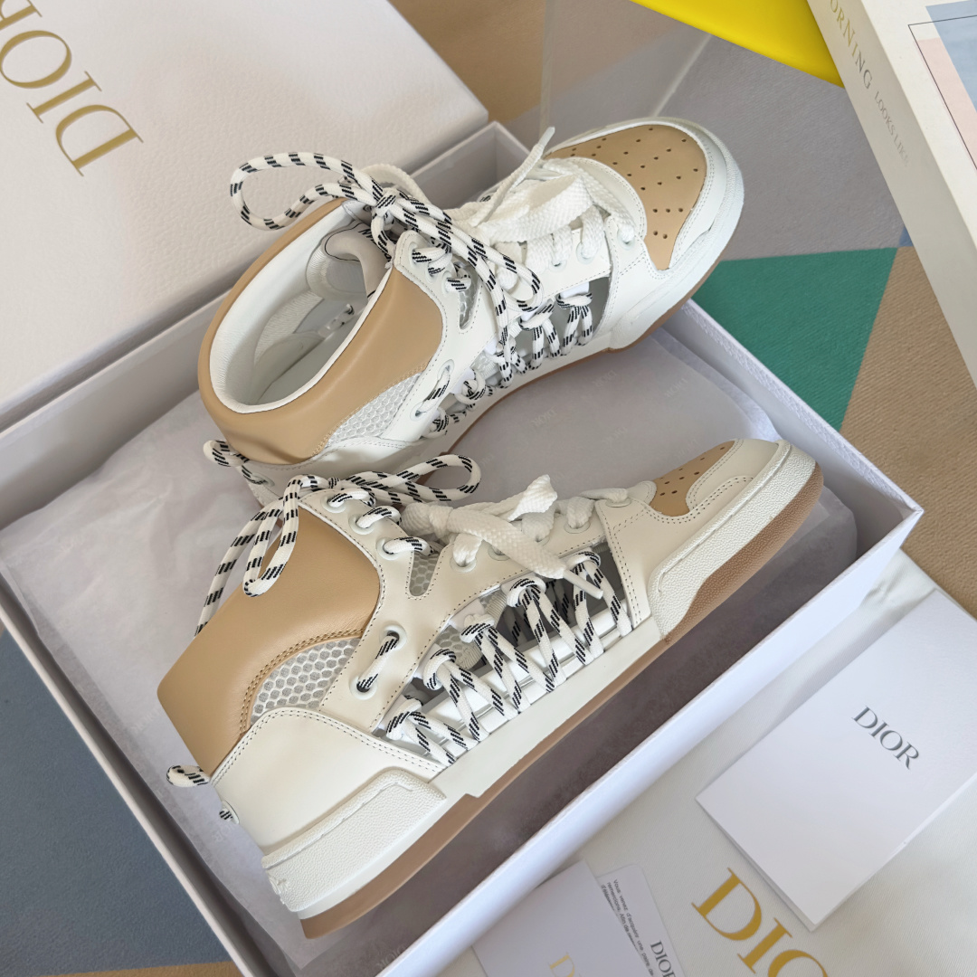 Dior Male Sneakers White M-s