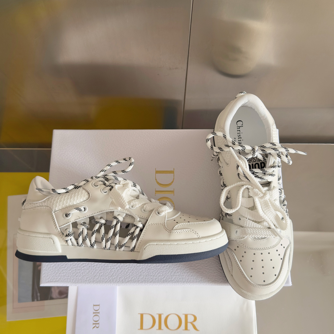 Dior Male Sneakers White M-s