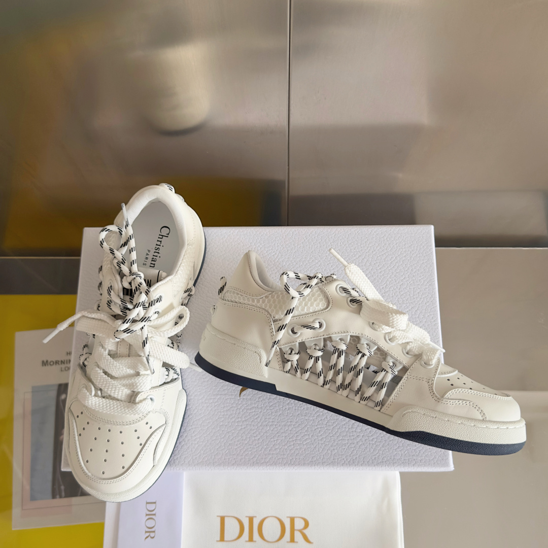 Dior Male Sneakers White M-s