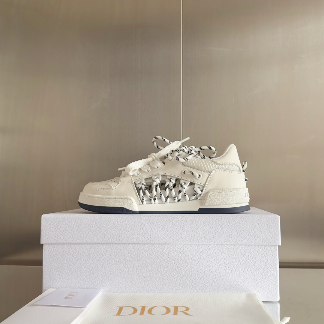 Dior Male Sneakers White M-s