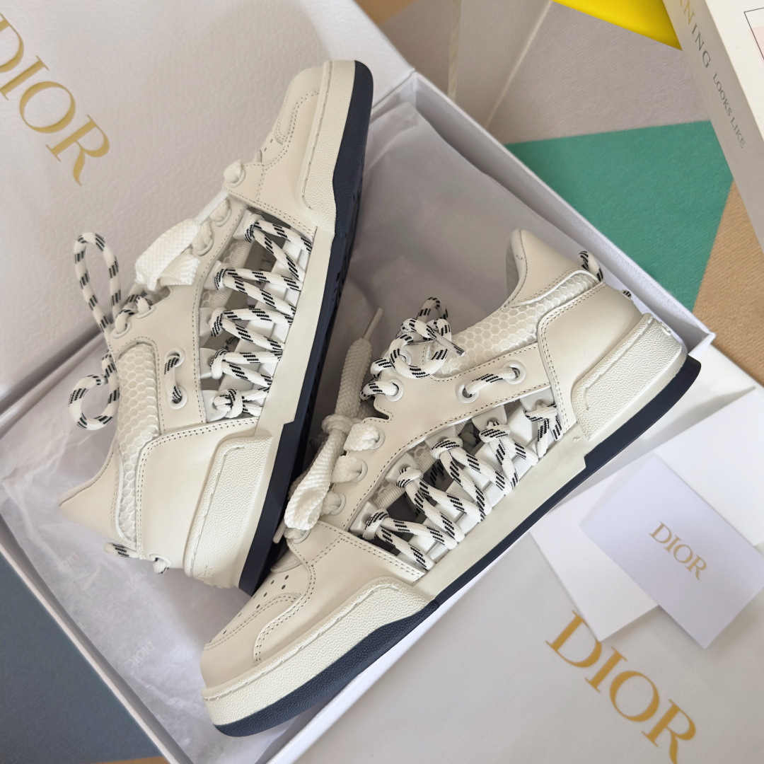 Dior Male Sneakers White M-s