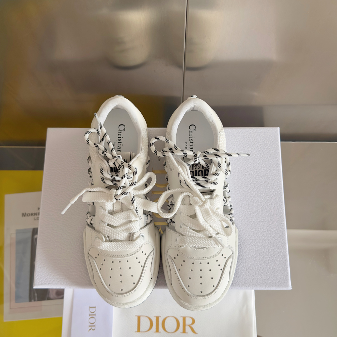 Dior Male Sneakers White M-s