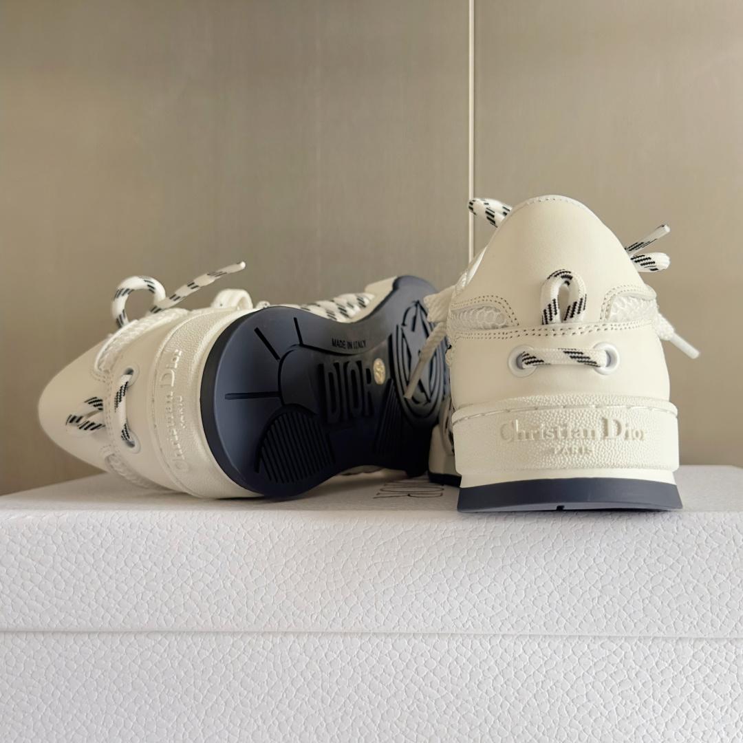 Dior Male Sneakers White M-s