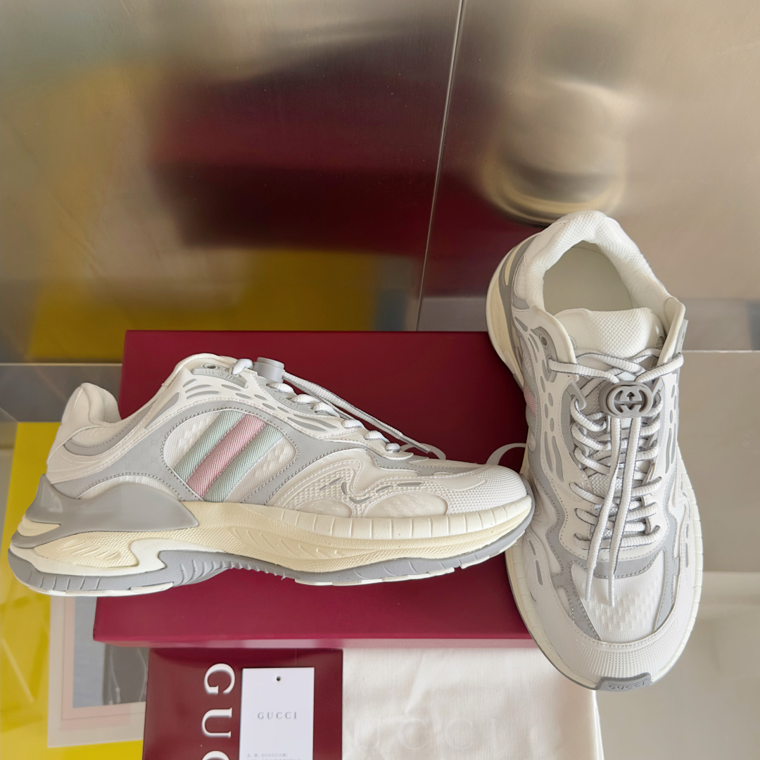 Gucci Male Running Shoes Breathable M-s