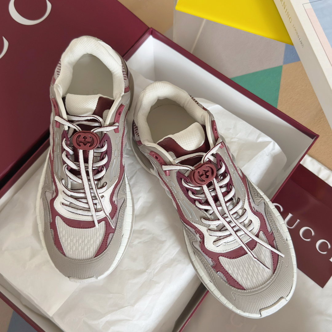 Gucci Male Running Shoes Breathable M-s