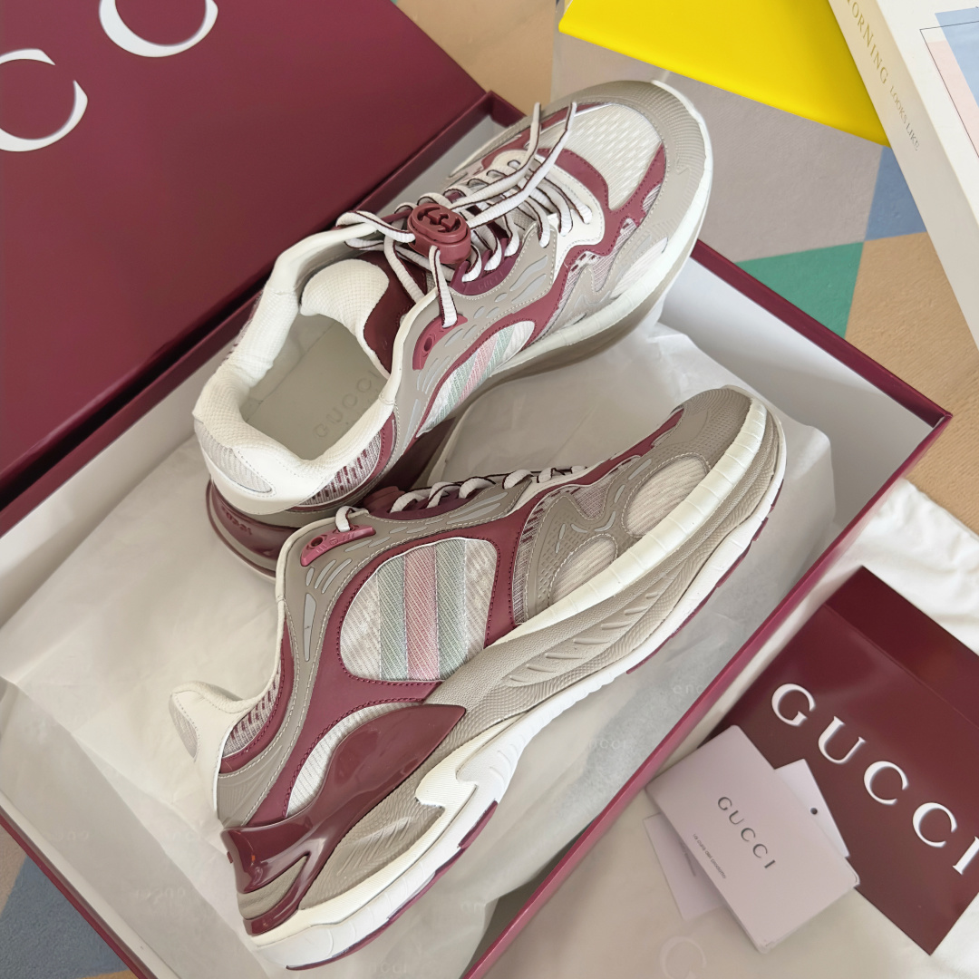 Gucci Male Running Shoes Breathable M-s