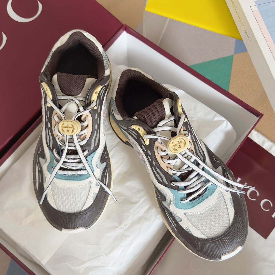 Gucci Male Running Shoes Breathable M-s