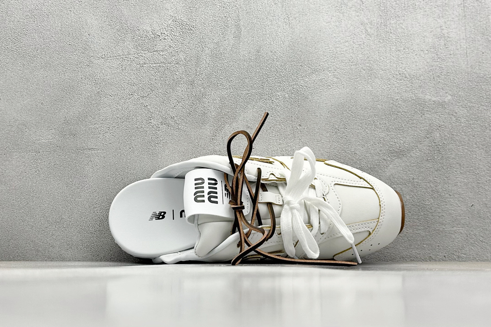 Jordan Miu Miu New Balance Male Basic Shoes White M-l-s