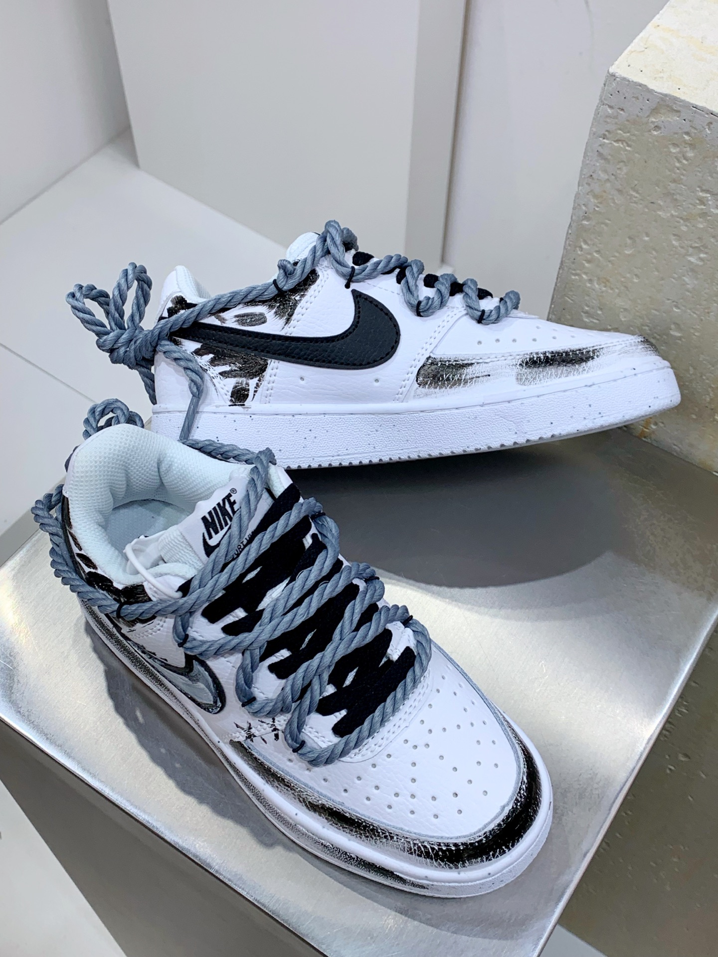 Board Shoes White Breathable L-s