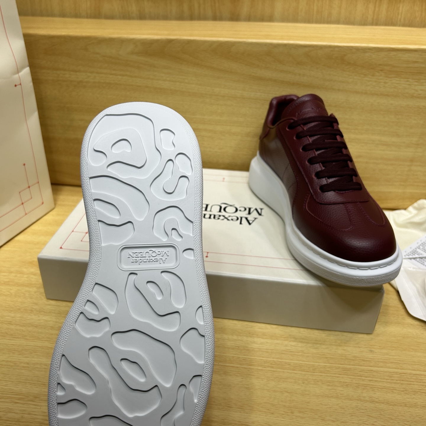 Alexander Mcqueen Male Sneakers M-l-s