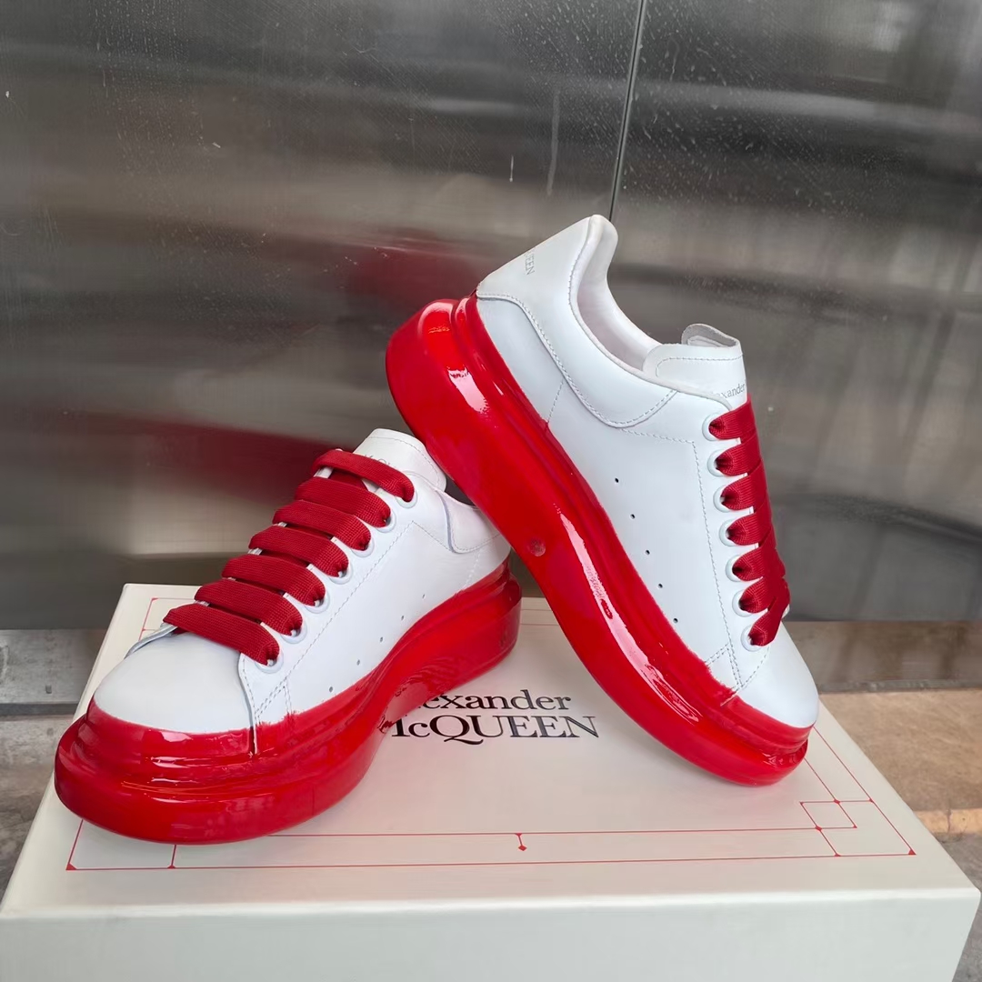 Alexander Mcqueen Male Basic Shoes White M-l-s