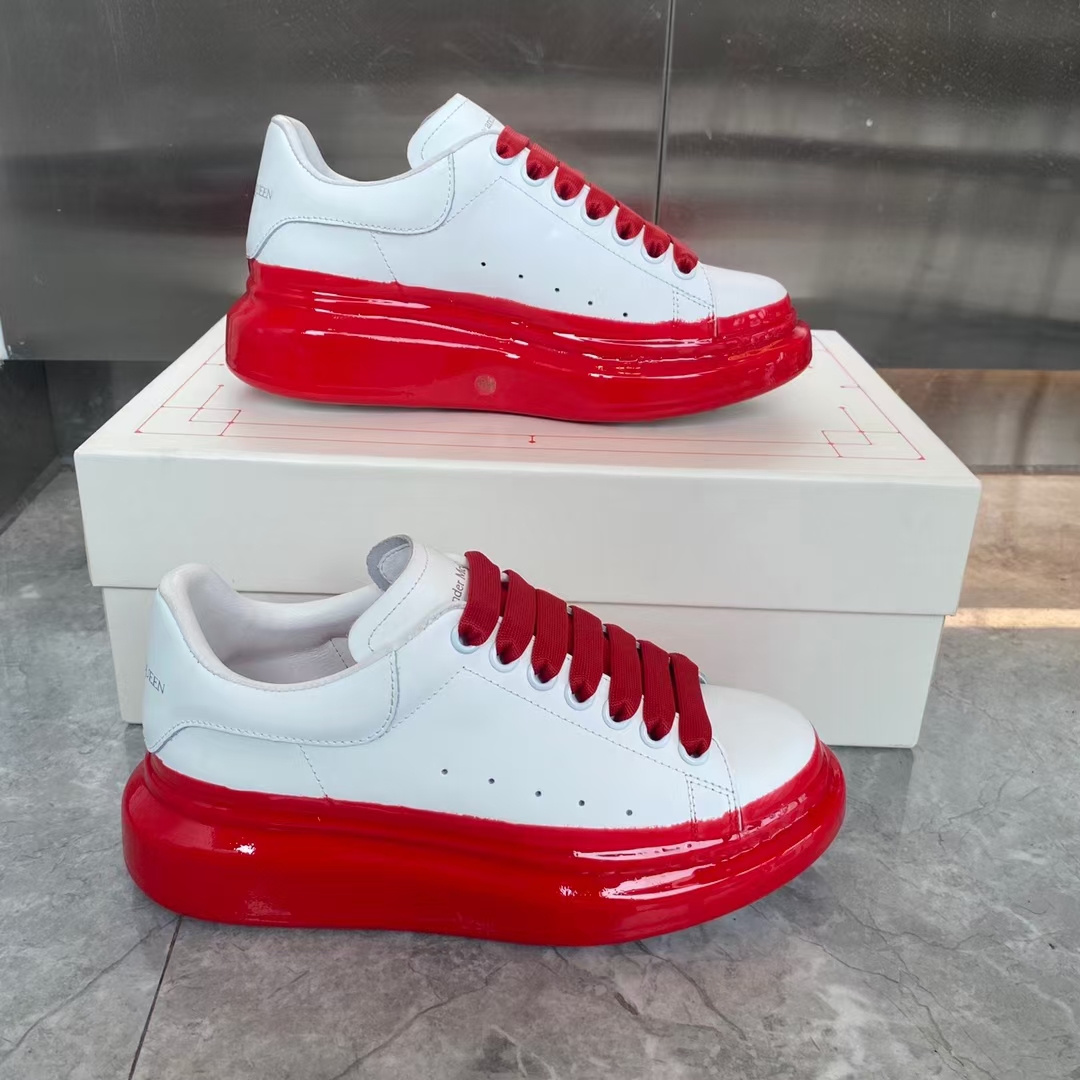 Alexander Mcqueen Male Basic Shoes White M-l-s