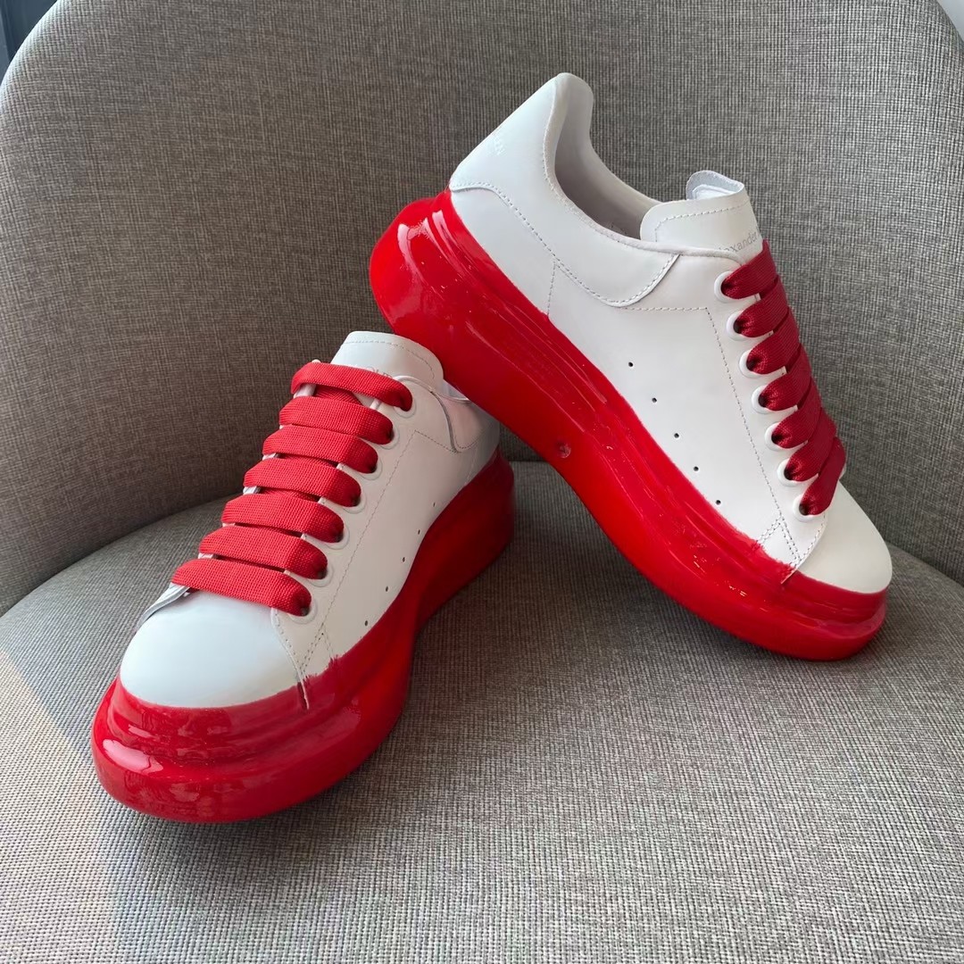 Alexander Mcqueen Male Basic Shoes White M-l-s