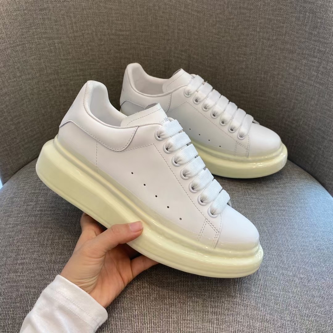 Alexander Mcqueen Male Basic Shoes White M-l-s