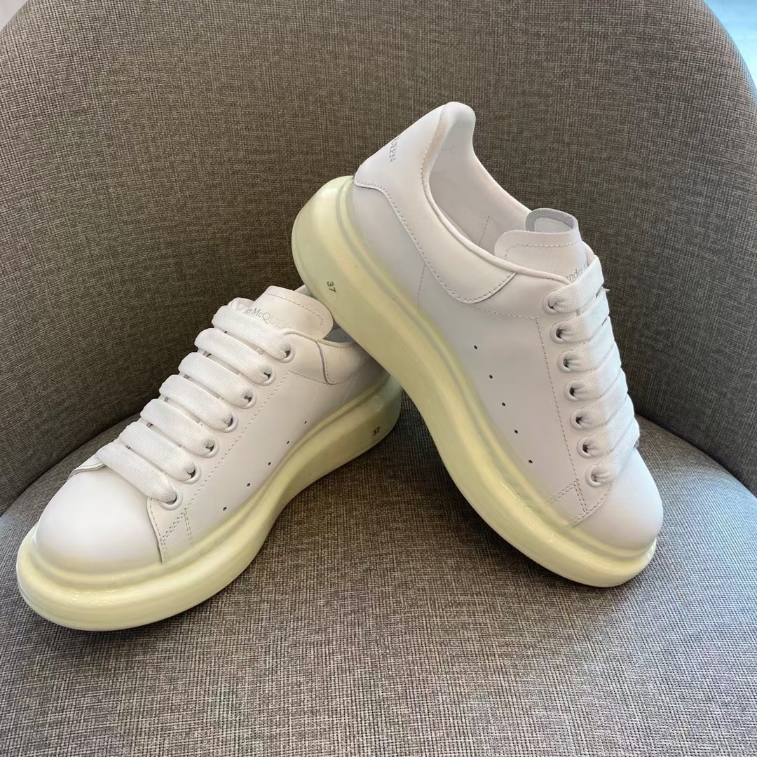 Alexander Mcqueen Male Basic Shoes White M-l-s