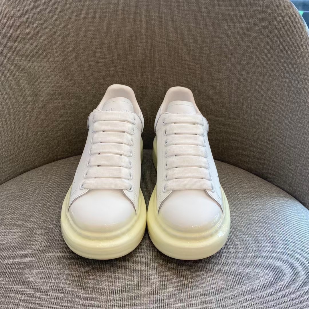 Alexander Mcqueen Male Basic Shoes White M-l-s