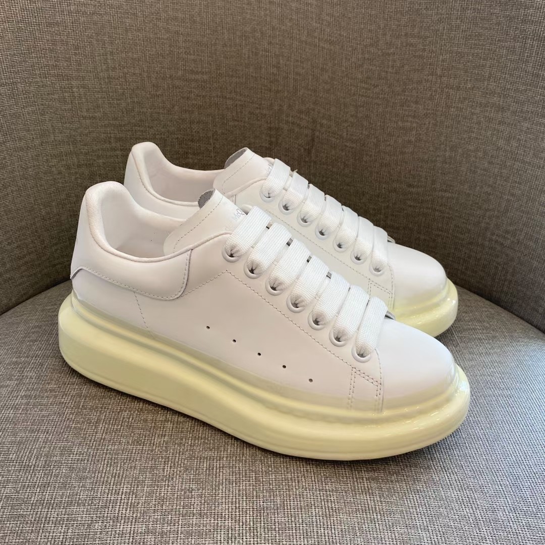 Alexander Mcqueen Male Basic Shoes White M-l-s