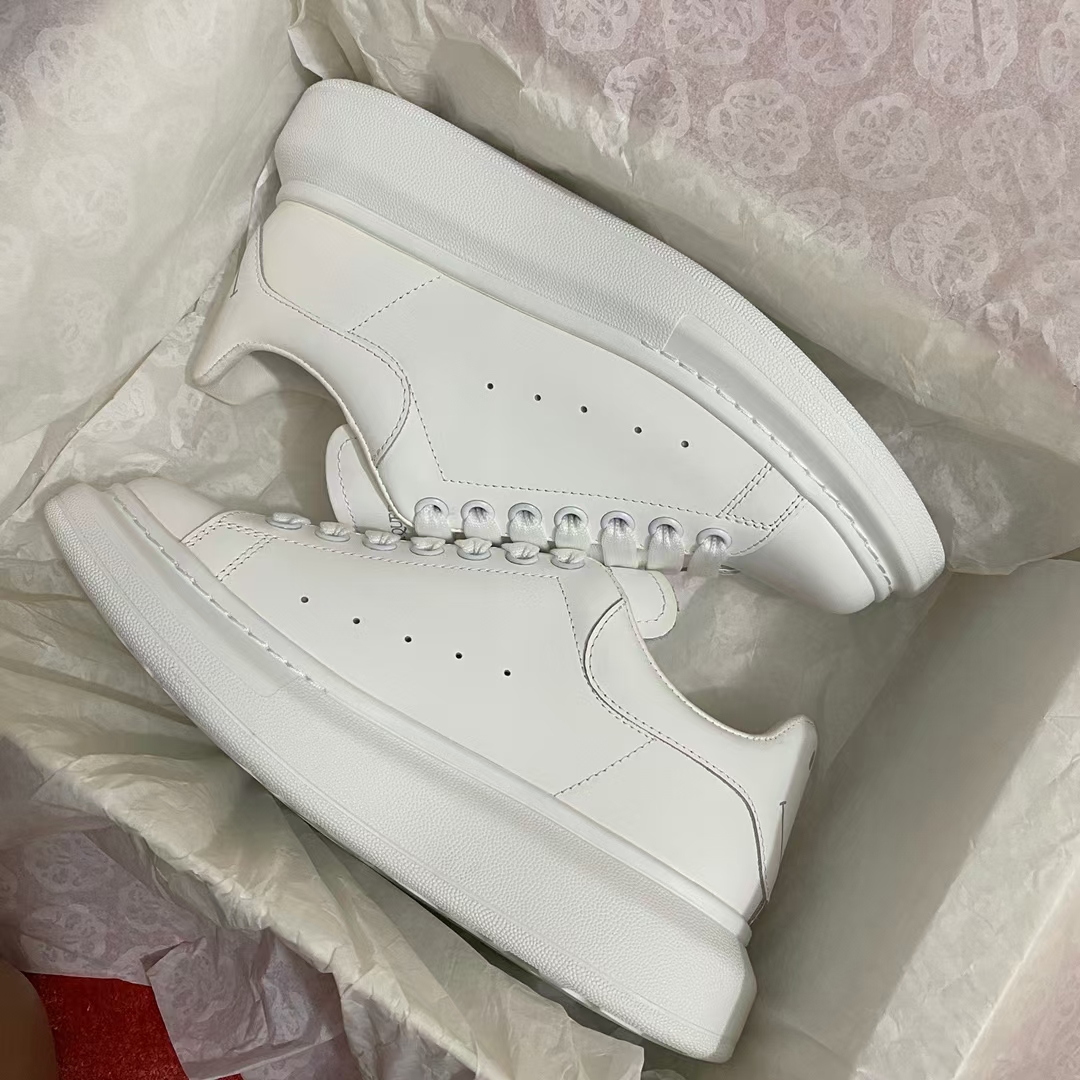 Alexander Mcqueen Male Basic Shoes White M-l-s