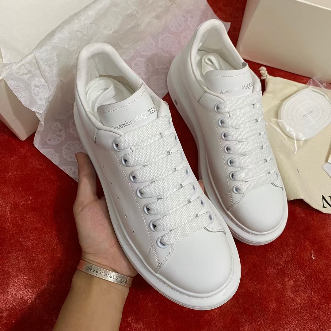 Alexander Mcqueen Male Basic Shoes White M-l-s