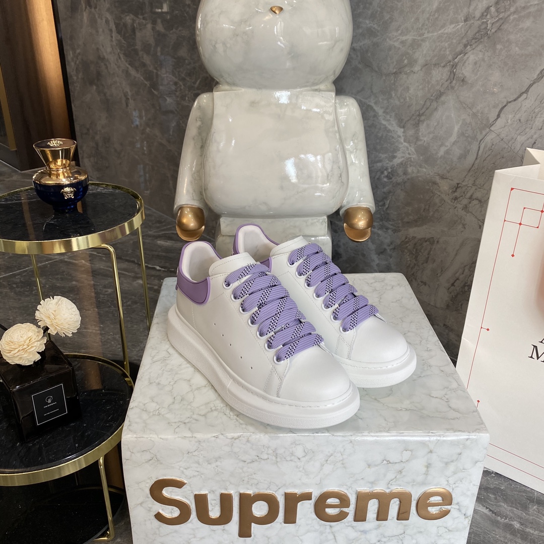 Alexander Mcqueen Male Basic Shoes White M-l-s