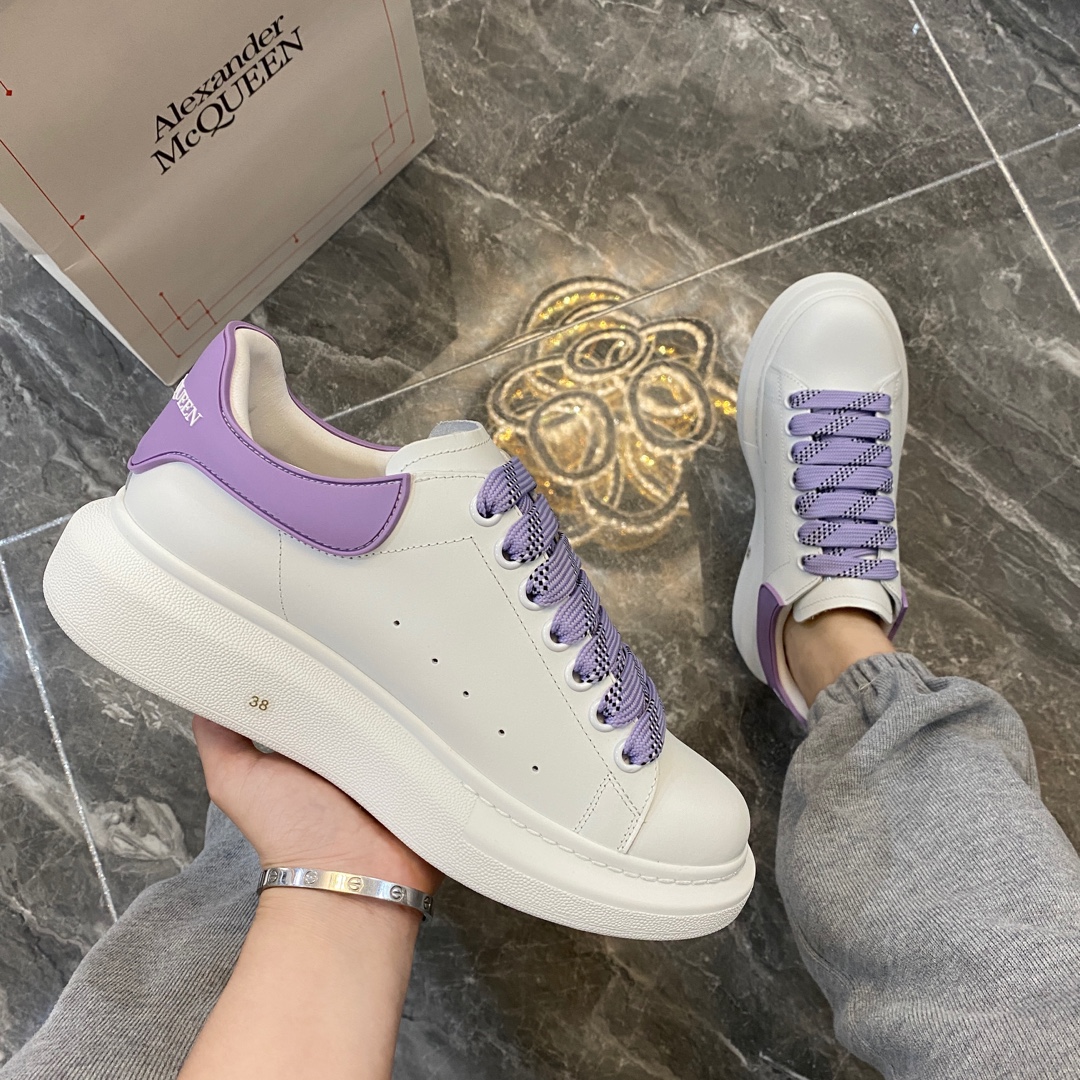 Alexander Mcqueen Male Basic Shoes White M-l-s