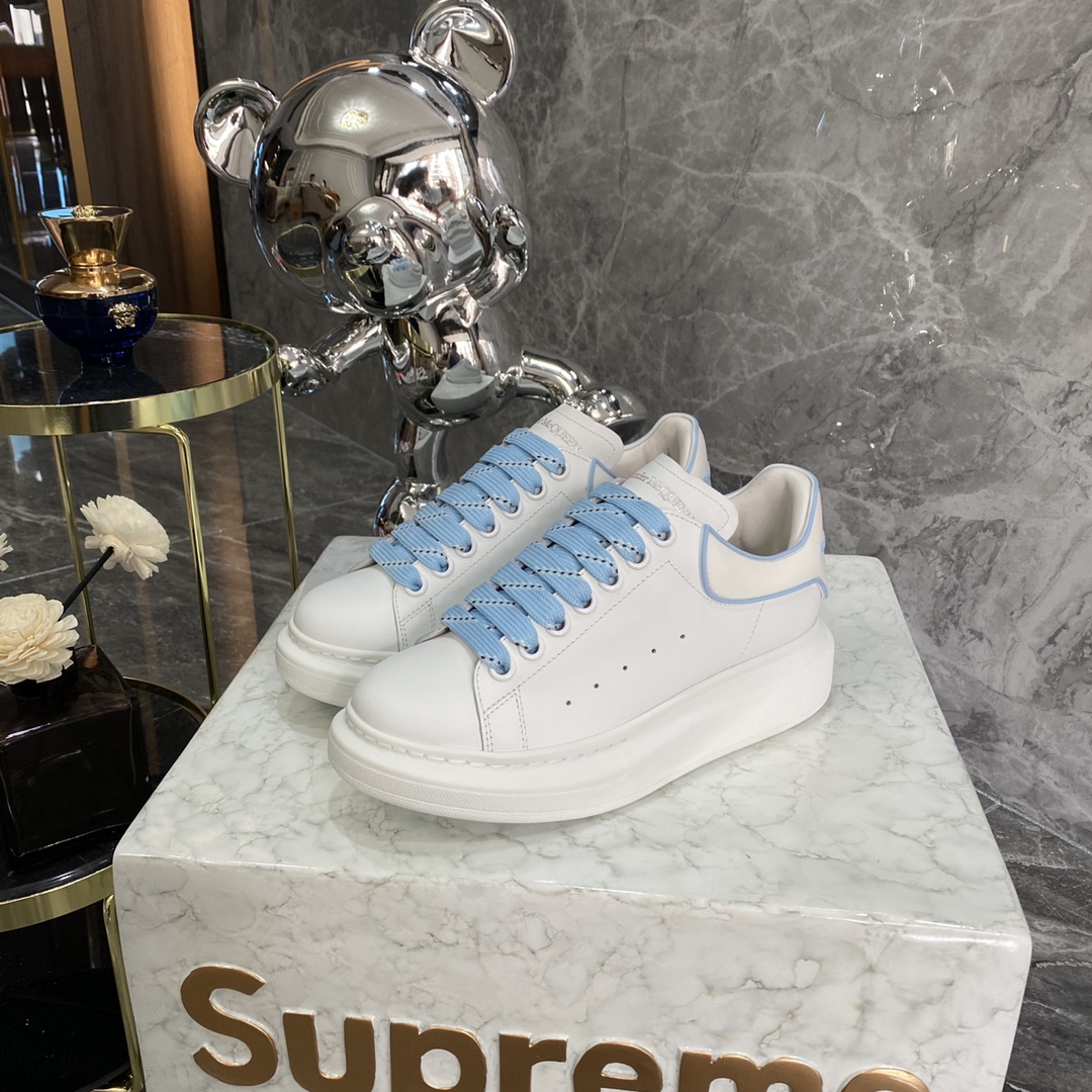 Alexander Mcqueen Male Basic Shoes White M-l-s