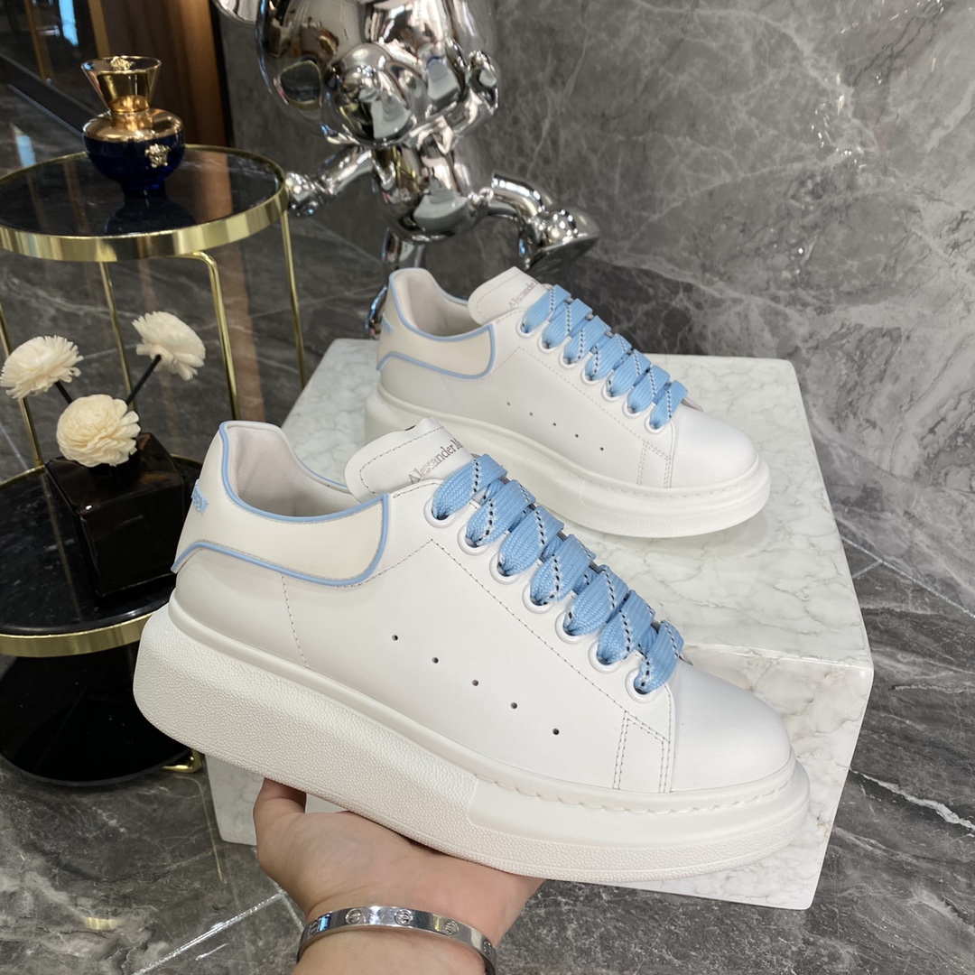 Alexander Mcqueen Male Basic Shoes White M-l-s