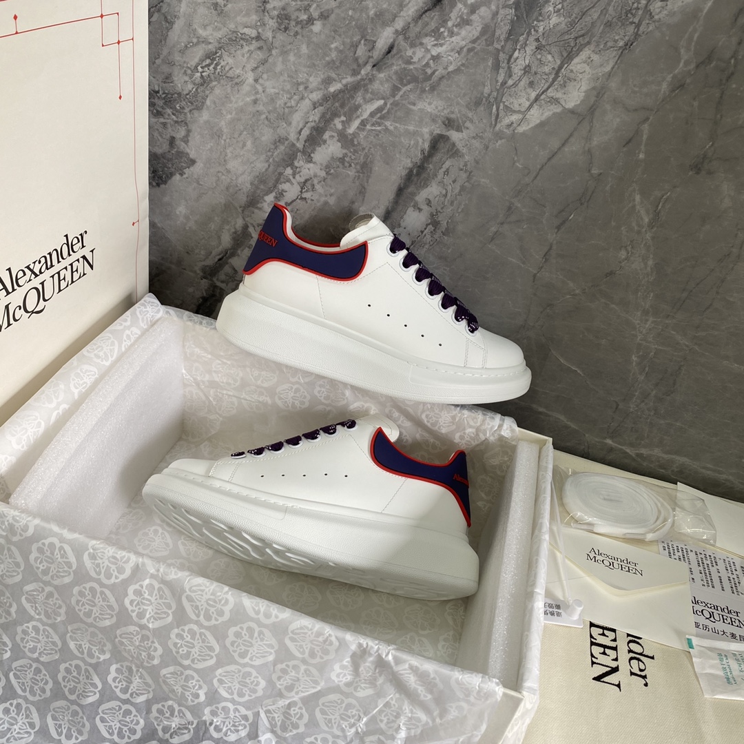 Alexander Mcqueen Male Basic Shoes White M-l-s