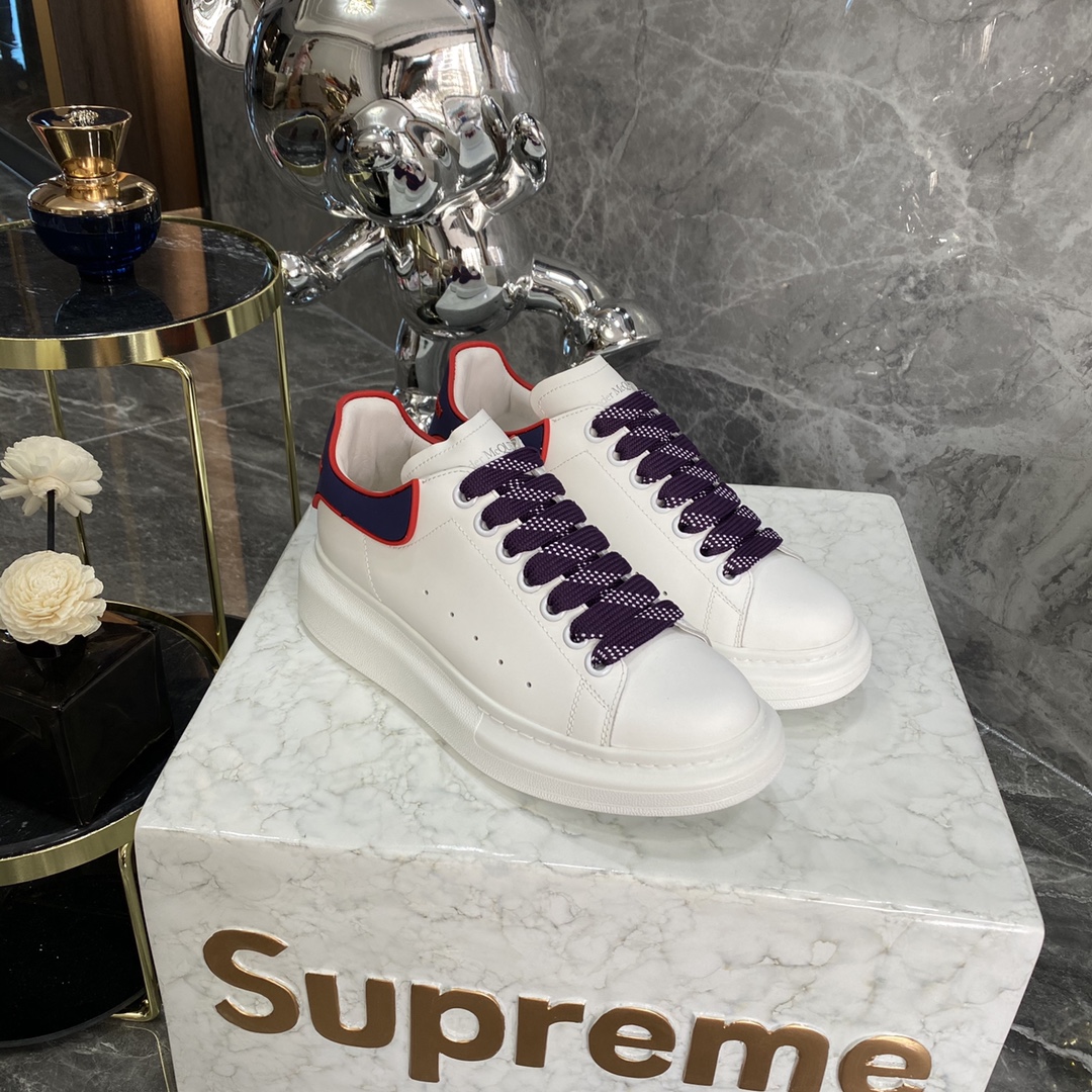 Alexander Mcqueen Male Basic Shoes White M-l-s